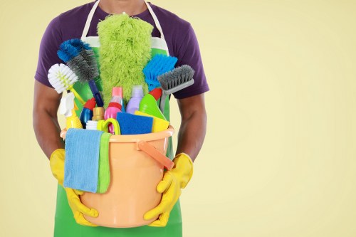 Deep carpet cleaning treatment on a living room floor